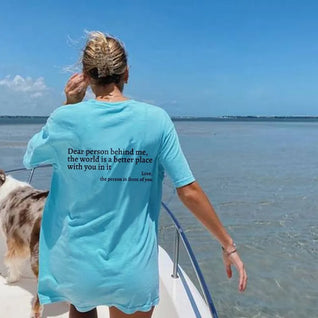 Choose Tomorrow Dear Person Behind Me (You are enough) T-Shirt