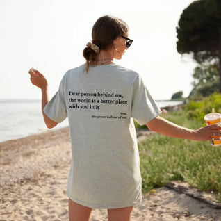 Choose Tomorrow Dear Person Behind Me (You are enough) T-Shirt